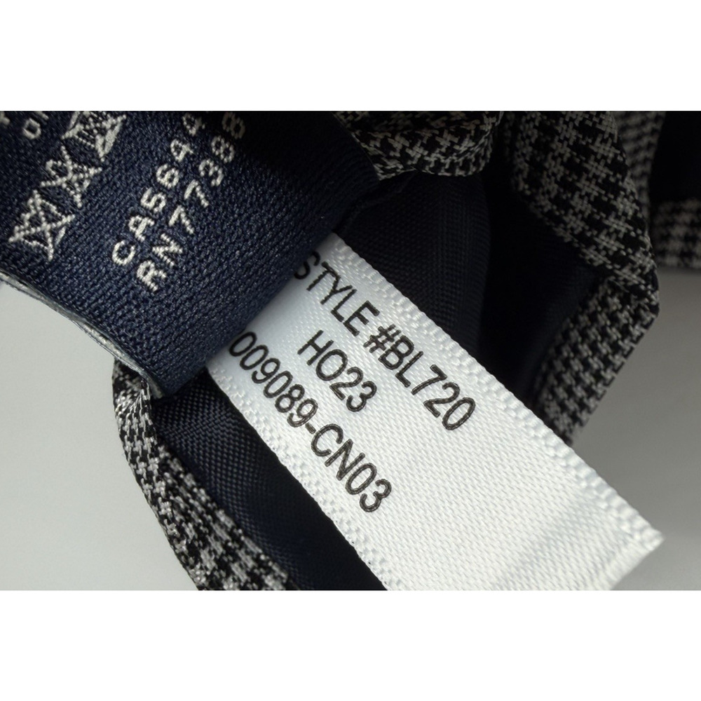 J Crew Factory Black Watch Plaid Tie in 100% Silk Mens Necktie 2.5"X59" - Picture 5 of 7